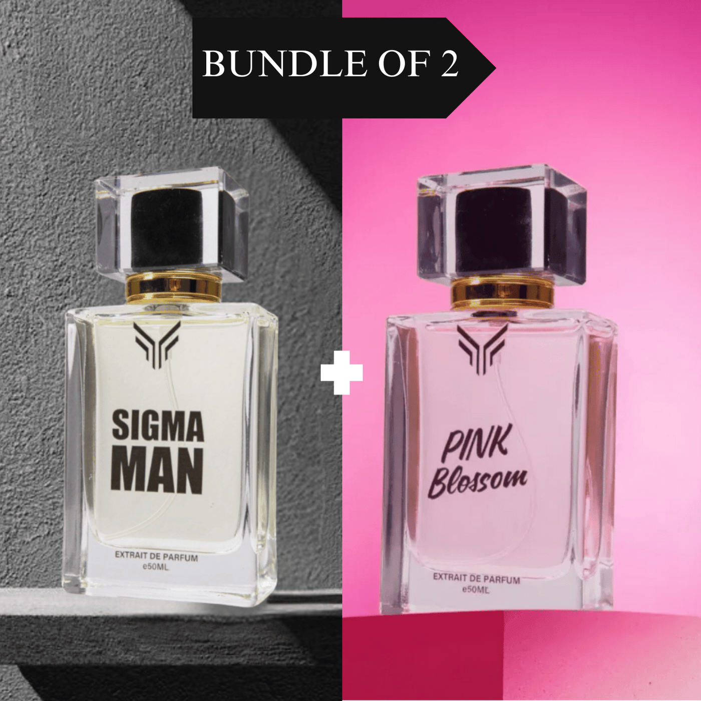 Luxurious Duo Bundle For Men & Women: Sigma Man & Pink Blossom