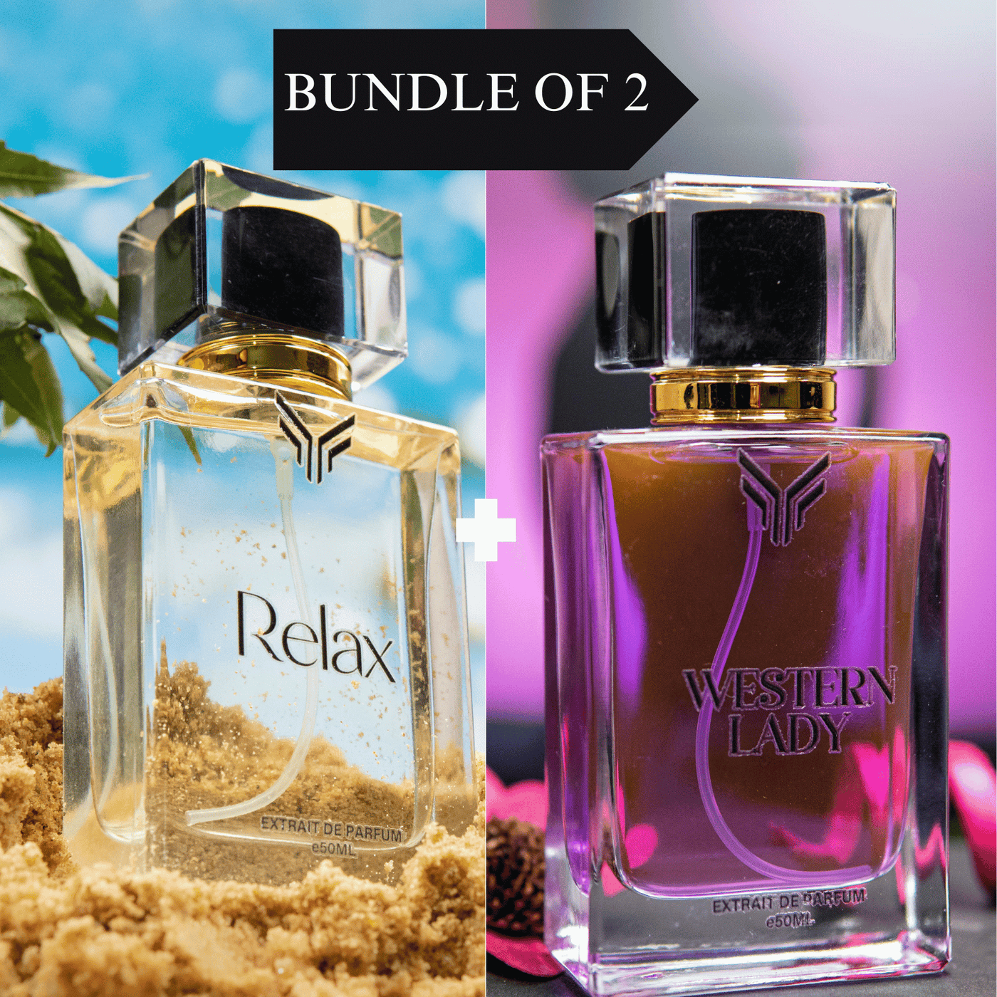 Elegant Duo Bundle For Men & Women: Relax & Western Lady