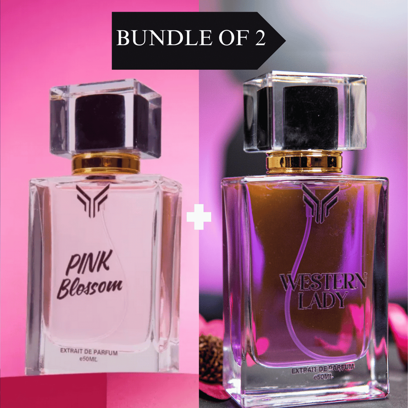 Enchanting Women's Duo Bundle: Western Lady & Pink Blossom